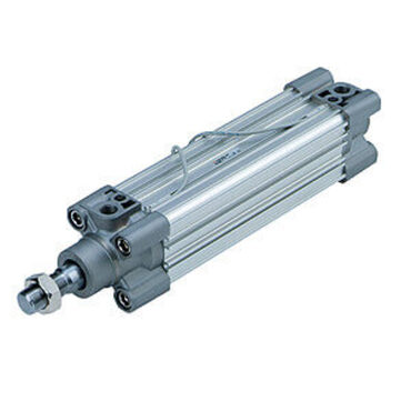 ISO-Zylinder doppeltwirkend einseitige oder durchgehende Kolbenstange pneumatische Endlagendämpfung Serie CP96S(D)